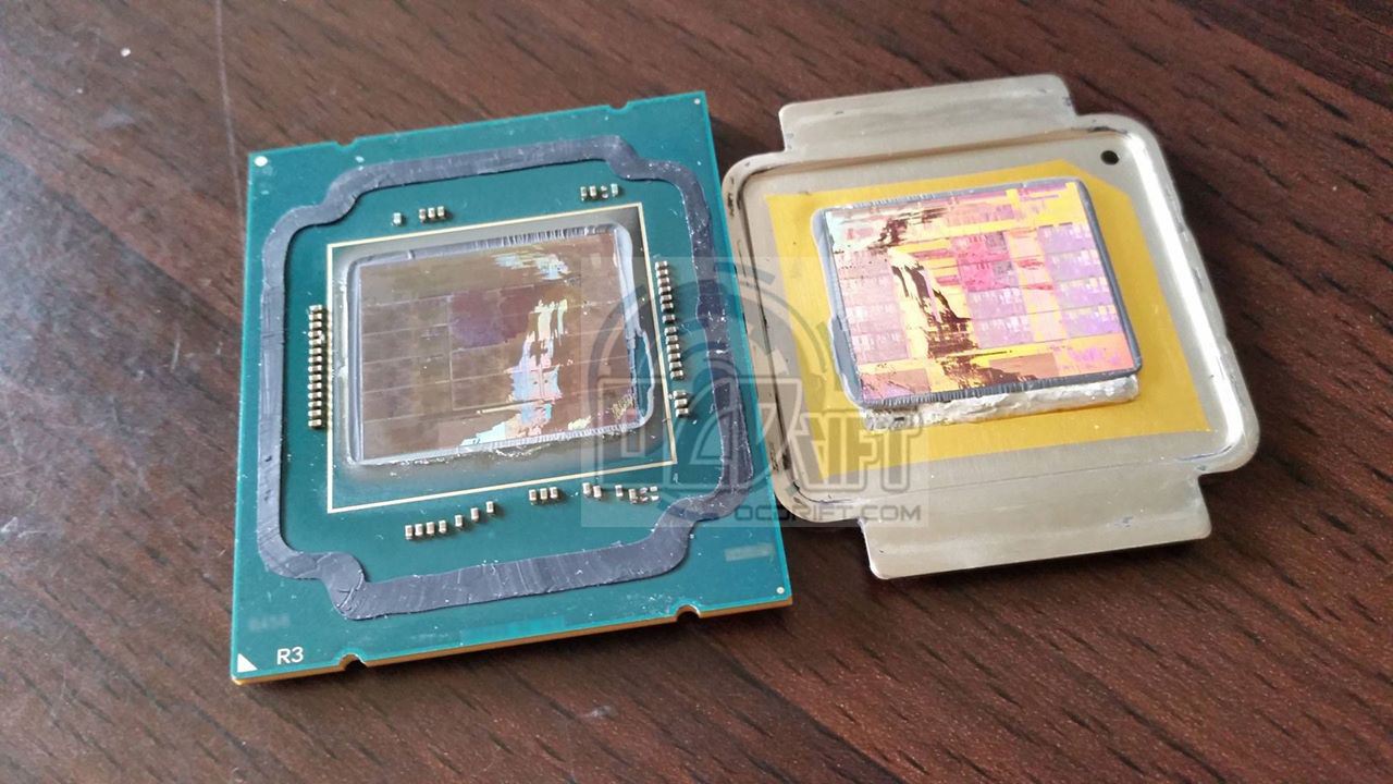 Intel Core i7-5960X De-Lidded