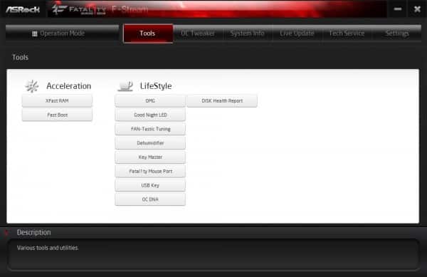 ASRock F-Stream Software