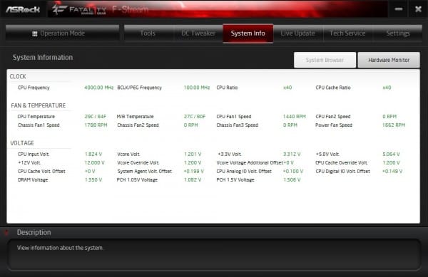 ASRock F-Stream Software