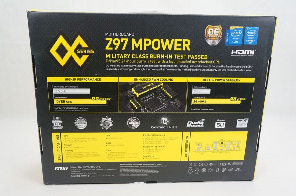 MSI Z97 MPower Motherboard
