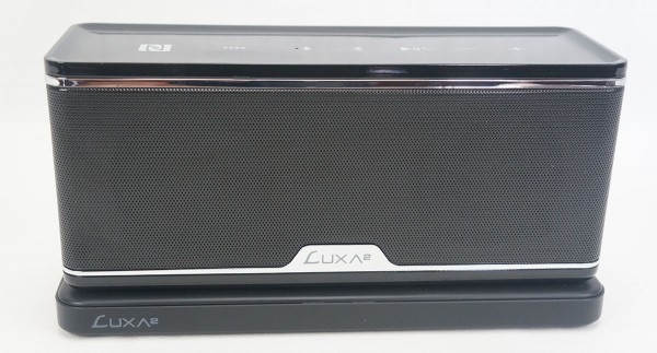 LUXA2 GroovyW Bluetooth Speaker & Wireless Charging Station