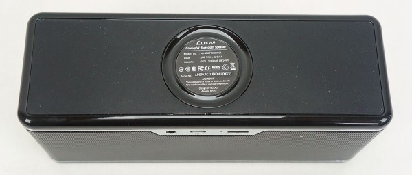 LUXA2 GroovyW Bluetooth Speaker & Wireless Charging Station