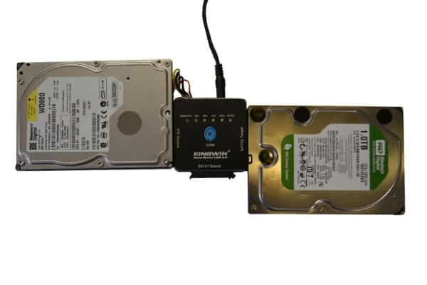 Kingwin clone Set up with IDE hdd and Molex installed.