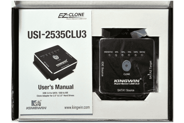 Kingwin Ez Clone box opened