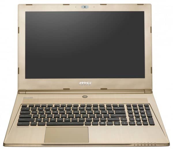 MSI Limited Edition Golden GS60 Ghost Gaming Notebook