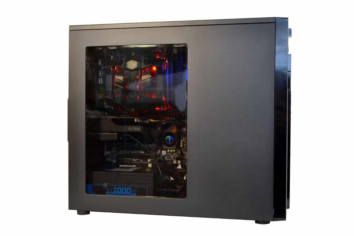 N600 Cooler Master side widow side
