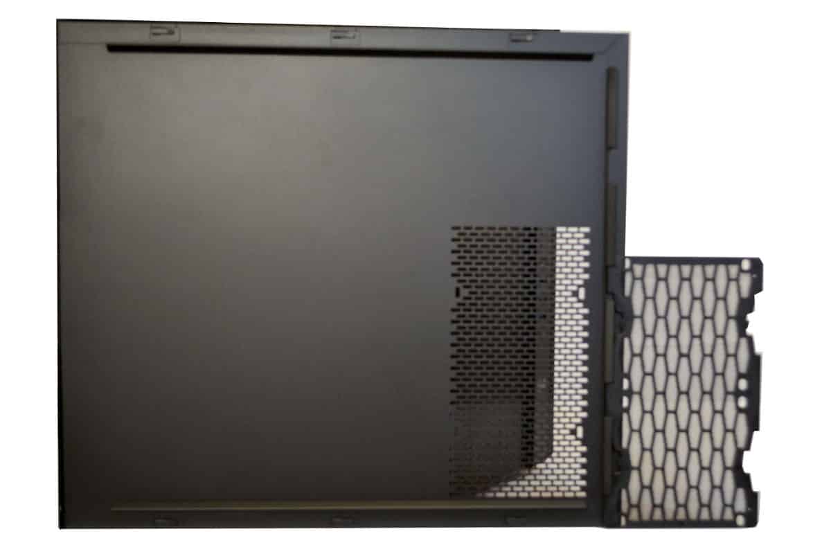 N600 Front panel with filter removed