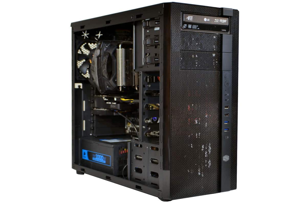 N600 front view open side