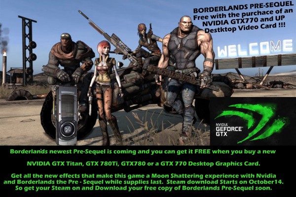NVidia/Borderlands Bundle