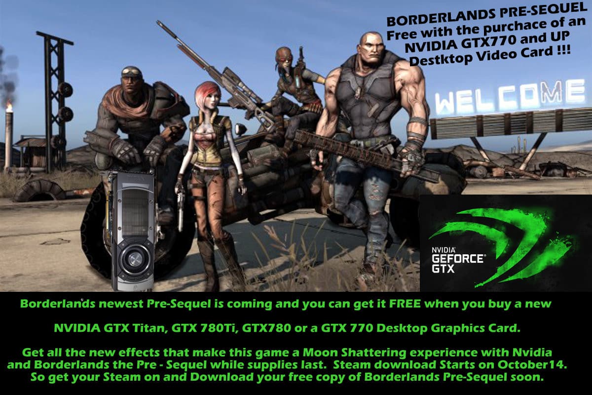 NVidia/Borderlands Bundle