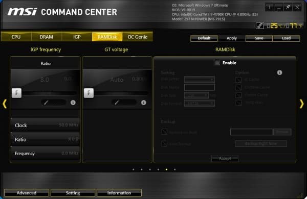 MSI Command Center