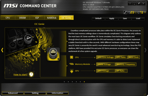 MSI Command Center