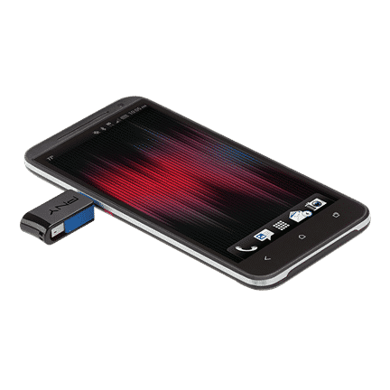PNY OTG Plugged To Phone