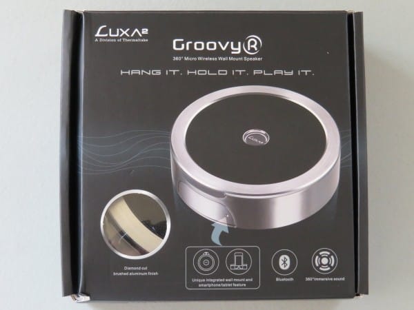 LUXA2 GroovyR 360° Micro Wireless Wall Mount Speaker
