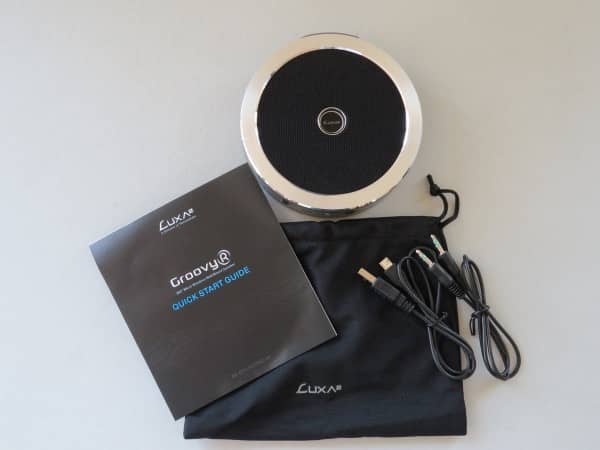 LUXA2 GroovyR 360° Micro Wireless Wall Mount Speaker