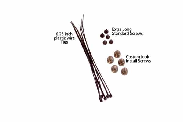 Dark Power Pro 10 850W Screws and wire ties