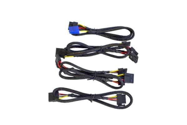 Dark Power Pro 10 850W wires Molex