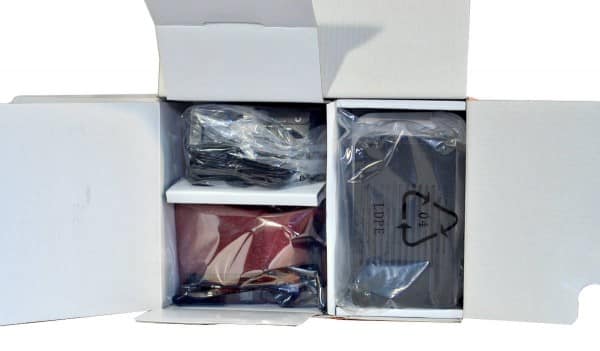 Box Opened compartments