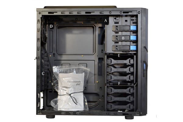 Themaltake Commander G41 Inside windowed side open