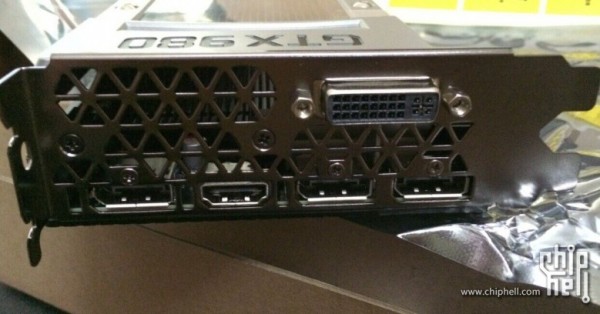 NVIDIA GeForce GTX 980 Rear