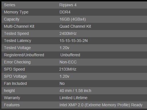 specs