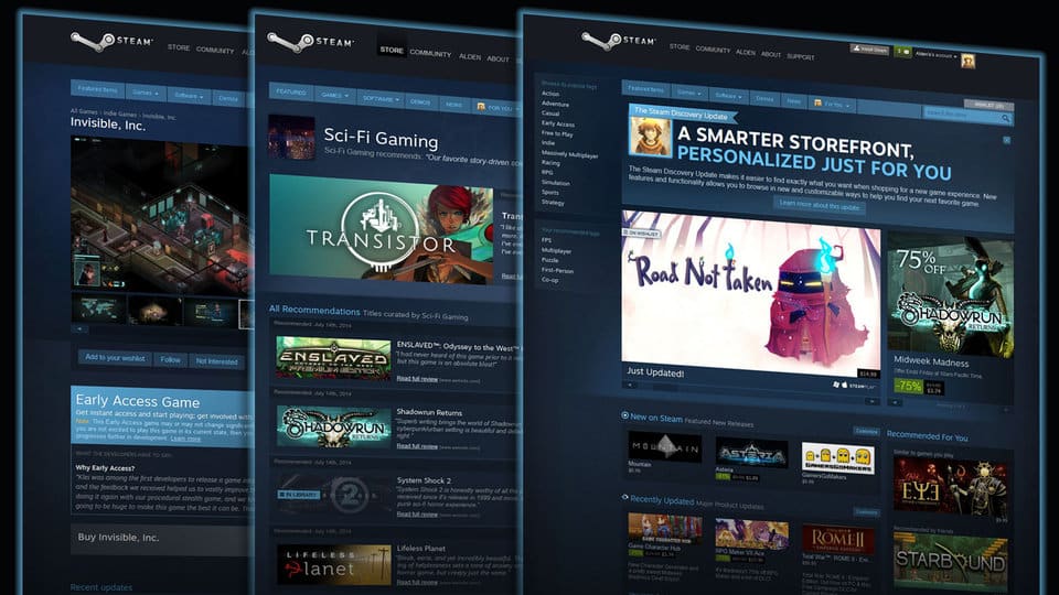 steam discovery