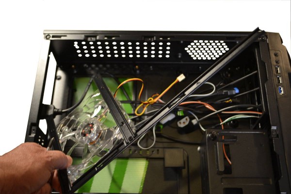 Remove the structure rods