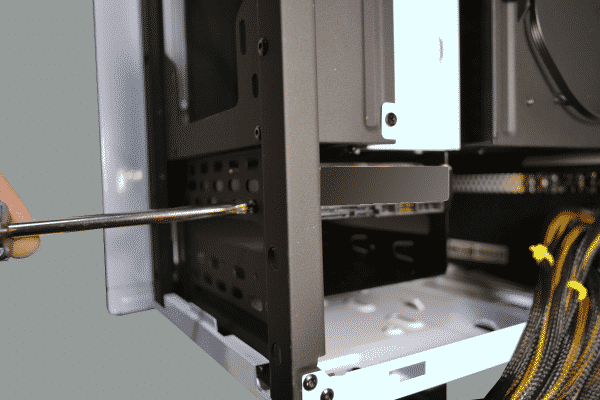 Hard drive fitting