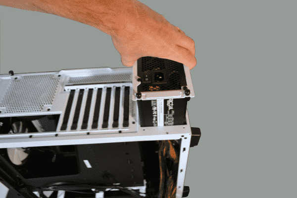 Dropping the PSU in