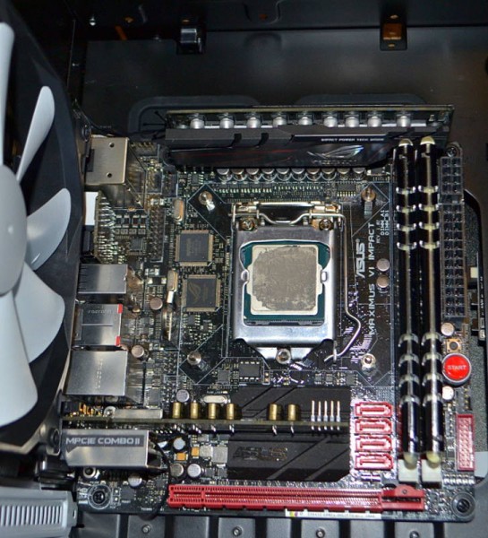Mother board fit