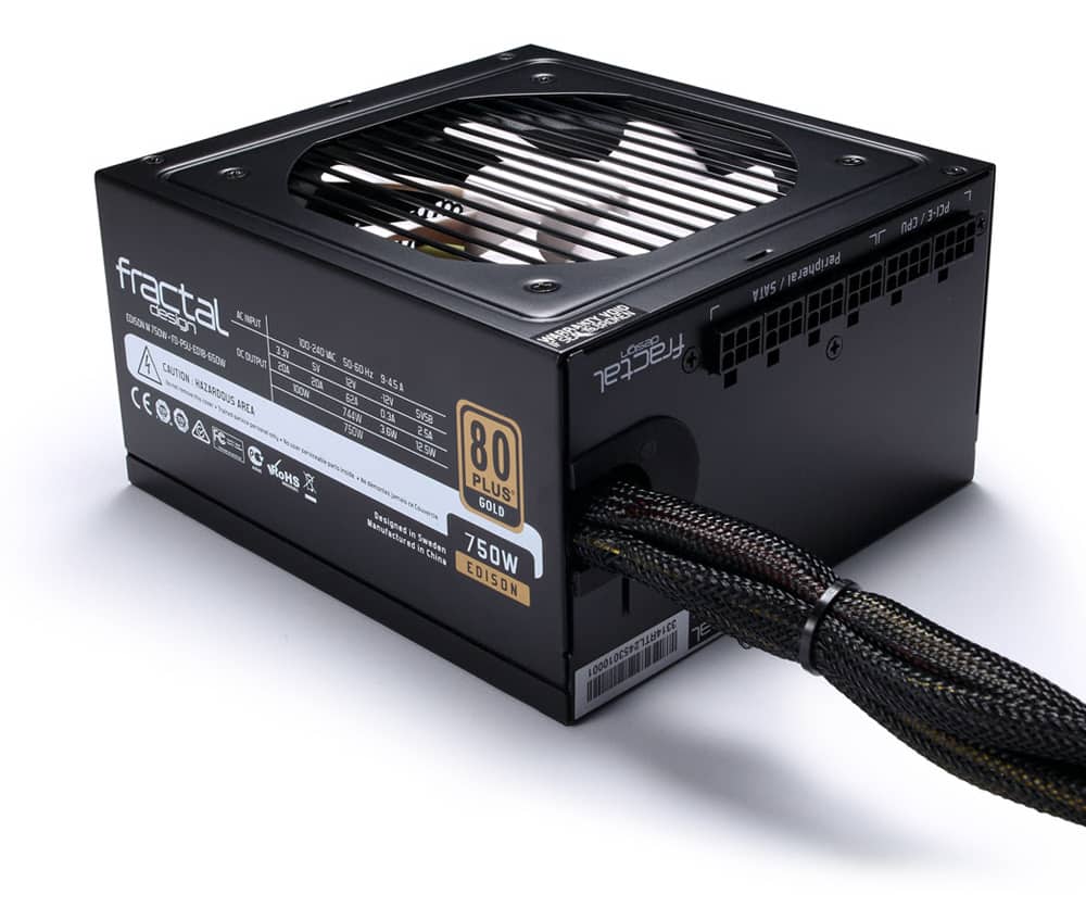 Fractal Design Launches Edison M Modular Power Supplies ...