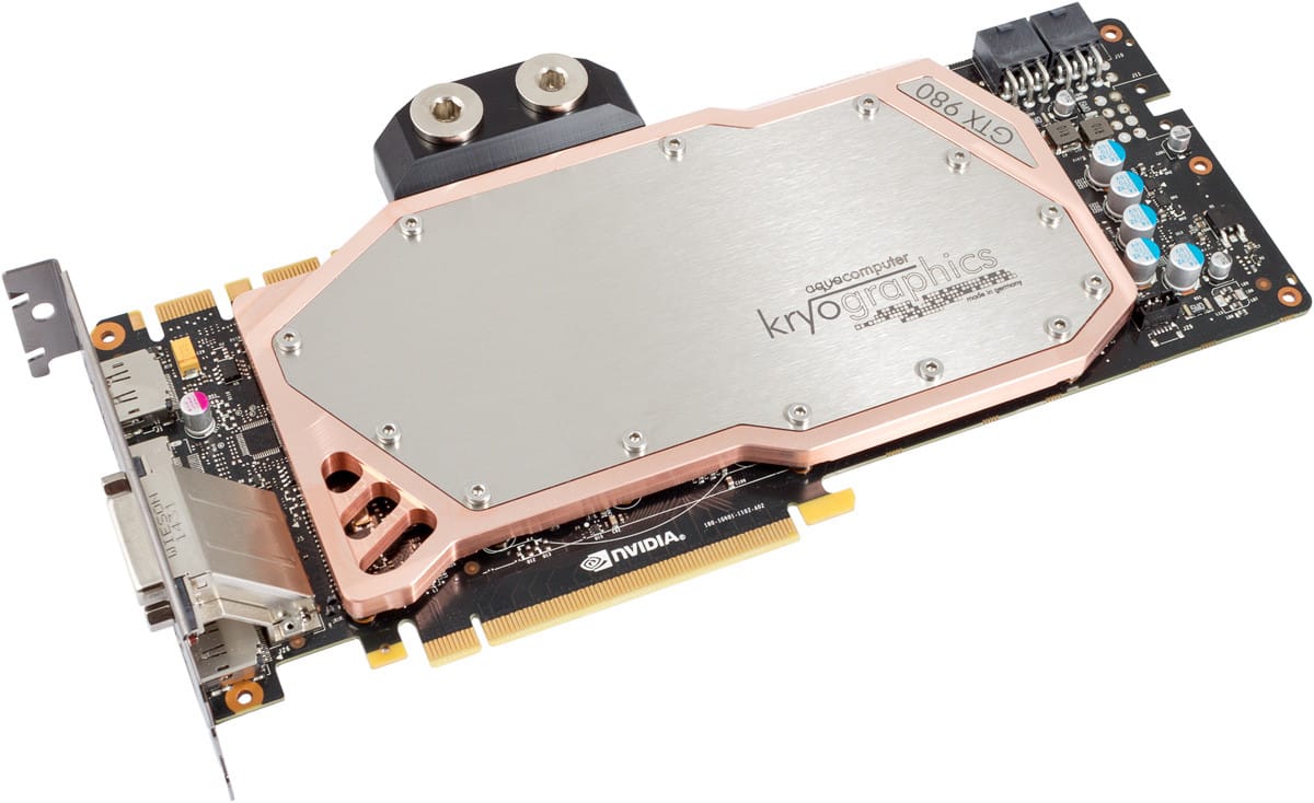 Aqua Computer Kryographics GTX 980 Full Cover Water Block