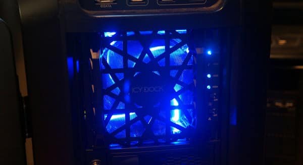 Icy Dock Black Vortex Hot Swap Module