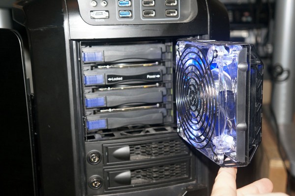 Icy Dock Black Vortex Hot Swap Module