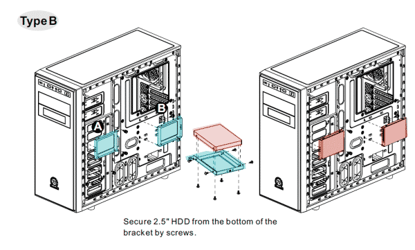 Versa H34 SSD Placement