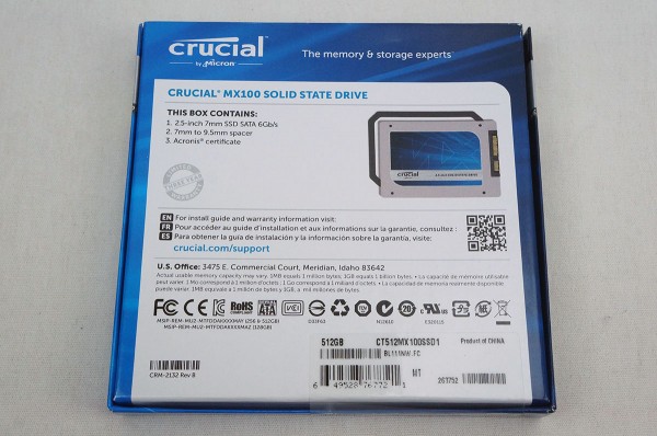 Crucial MX100