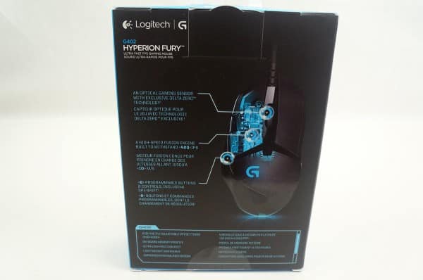 Logitech G402 Hyperion Fury FPS Gaming Mouse