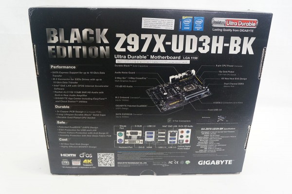 Gigabyte Z97X-UD3H-BK Motherboard