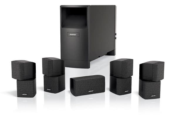 Bose Acoustomass speakers.