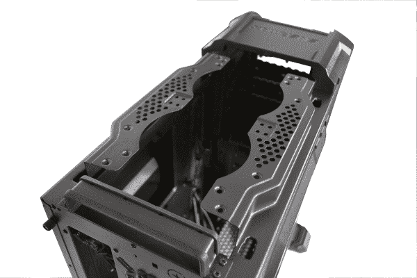 top view exposed