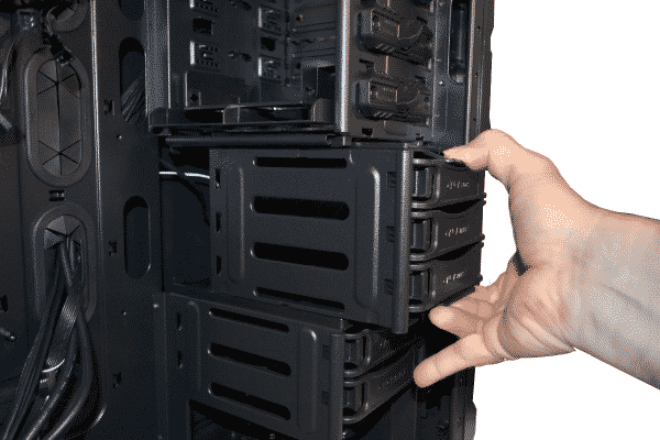 Removable HDD bay