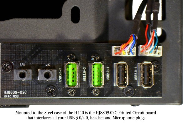 sound and data interfac pc board
