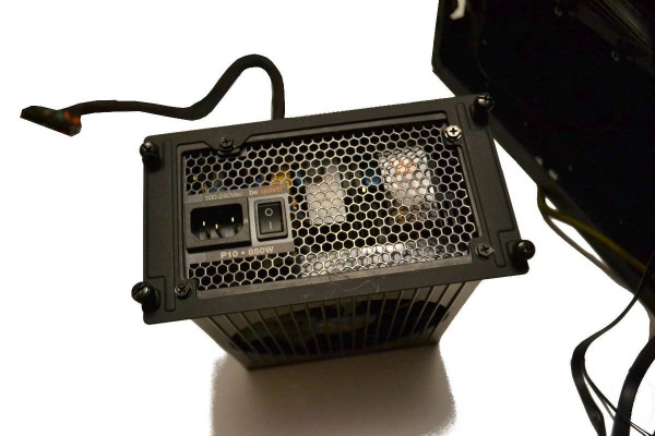 Power supply plate install