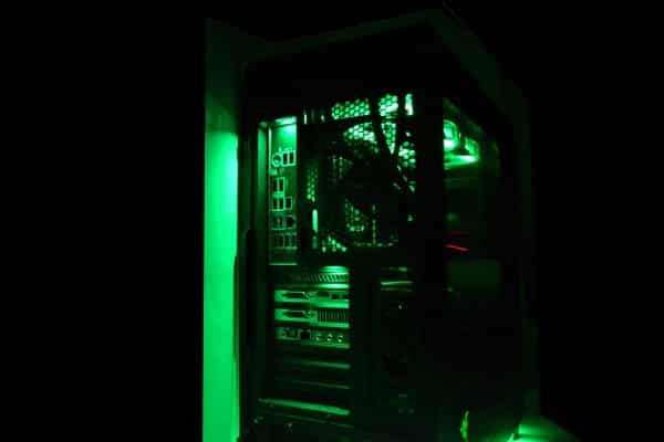 back lit panels
