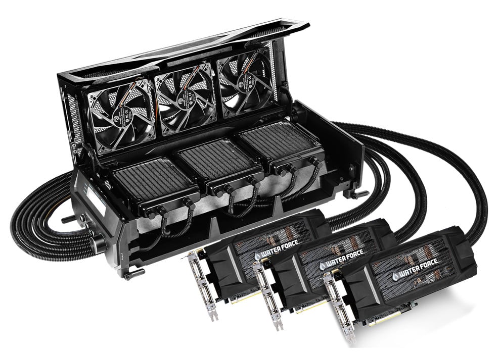 Gigabyte GeForce GTX 980 WaterForce Tri-SLI