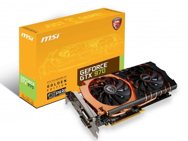 MSI GTX 970 Gaming Golden Edition