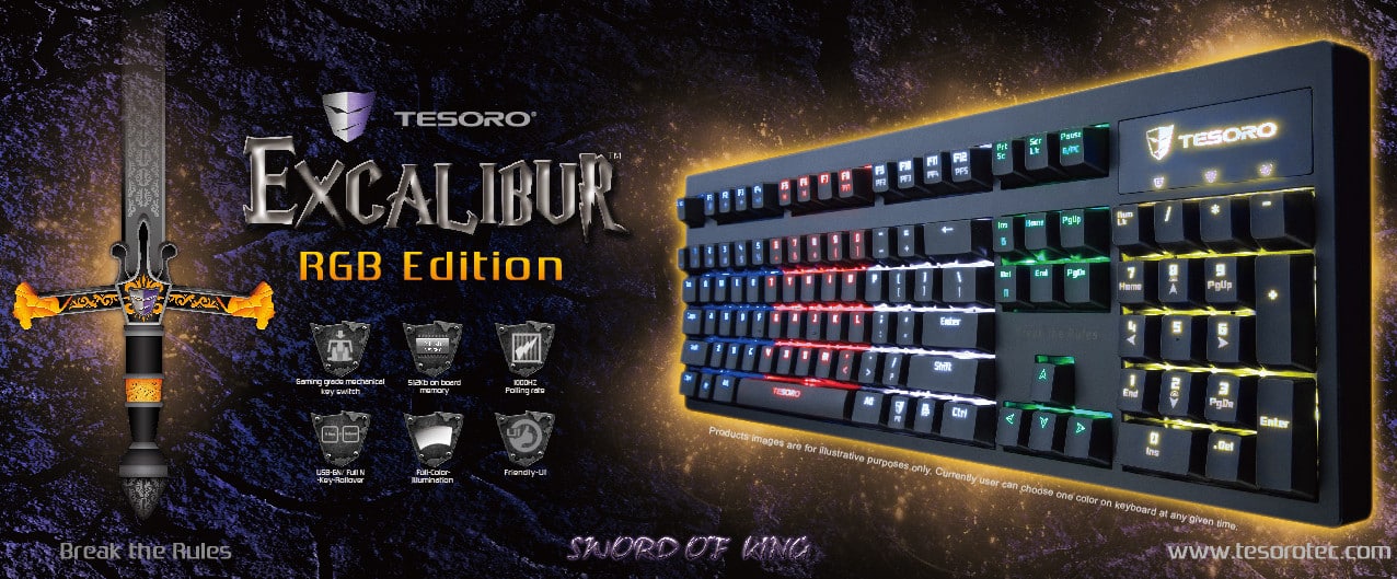 Tesoro Excalibur RGB