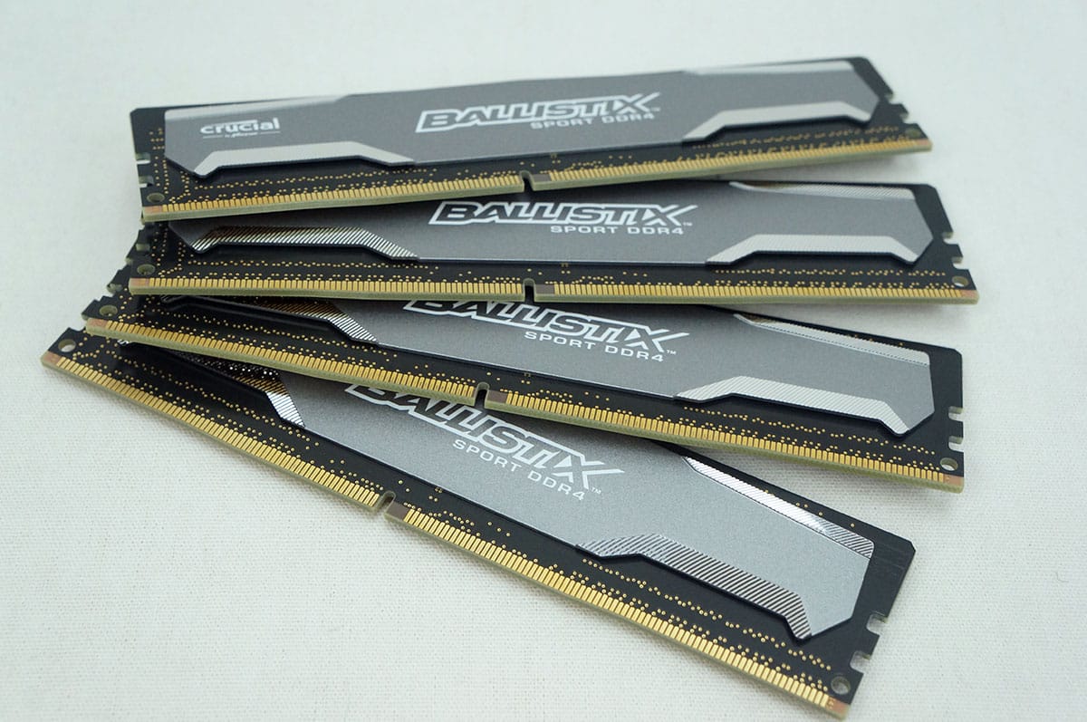 Crucial Ballistix Sport DDR4-2400 16GB Memory Kit