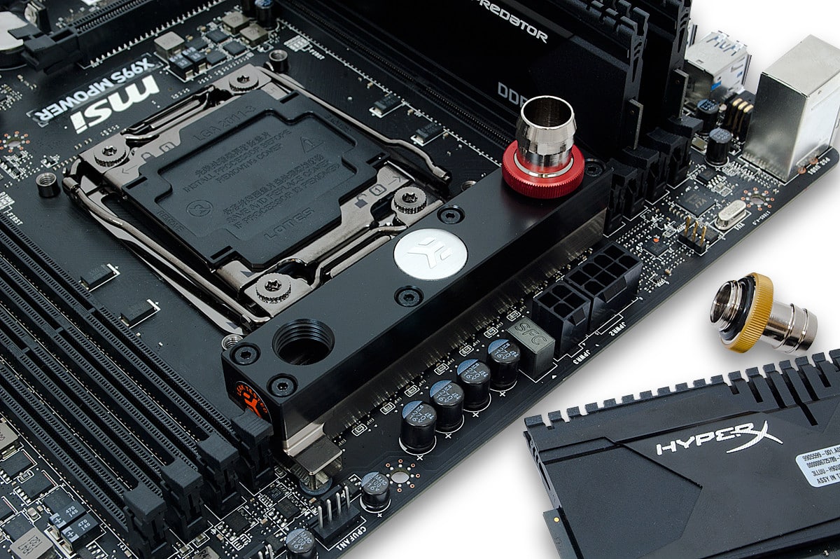 EK Introduces MOSFET Blocks for MSI X99 Motherboards