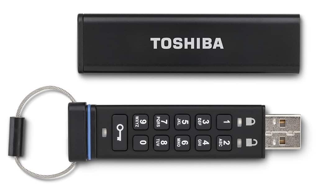 Toshiba Encrypted USB Flash Drive